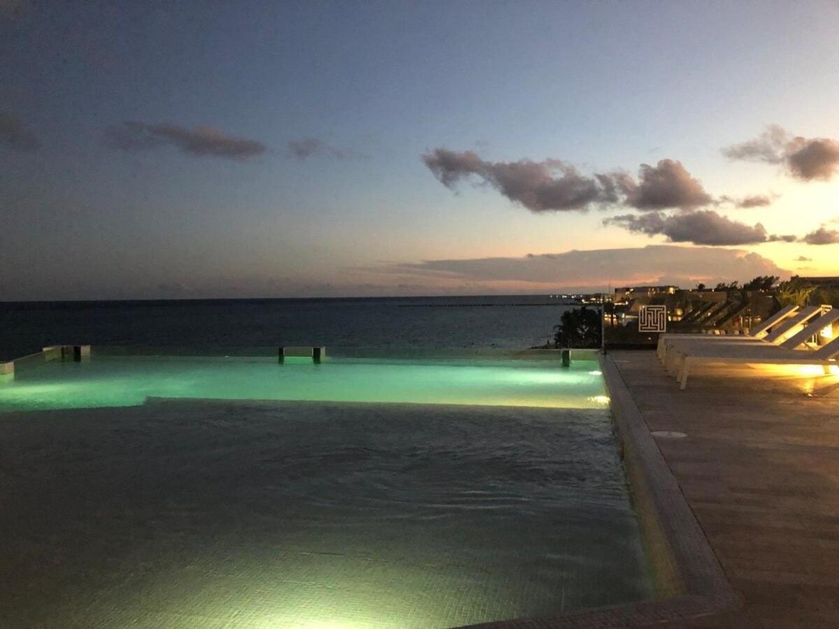 Deluxe Aparment Whit Beach & Ocean View 8 Pax Playa del Carmen Exterior foto
